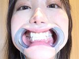 【口内】「人気女優 琥珀ややチャンの激レアの口内観察・のどちんこ観察・咀嚼！」琥珀やや（2）